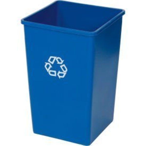 Rubbermaid Commercial Rubbermaid® Recycling Can, 50 Gallon, Blue FG395973BLUE